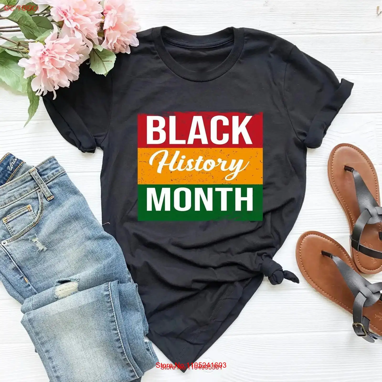 Vintage Fashion History - Black History Month T-shirt Lives Matter