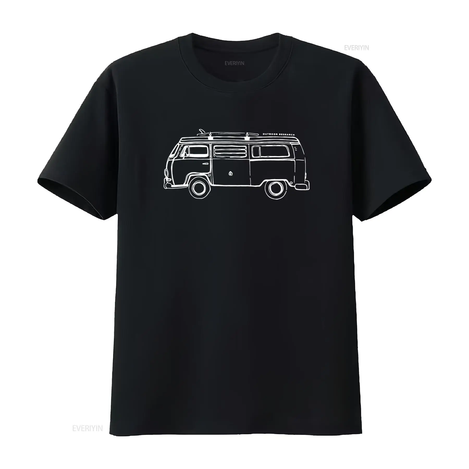 Vintage Fashion Research - Outdoor Research Retro Van T-shirt voor
