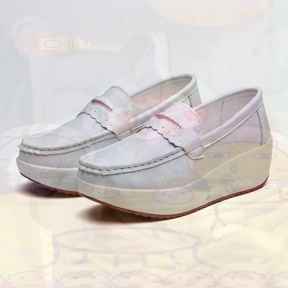 Vintage Fashion Resale - Plataform Winter Roze Sneakers Tennis Dames