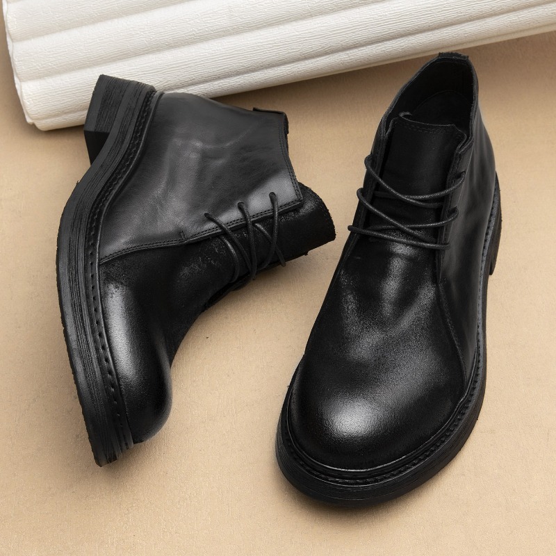 Vintage Fashion For Men - Vintage heren lederen laarzen luxe handgemaakte