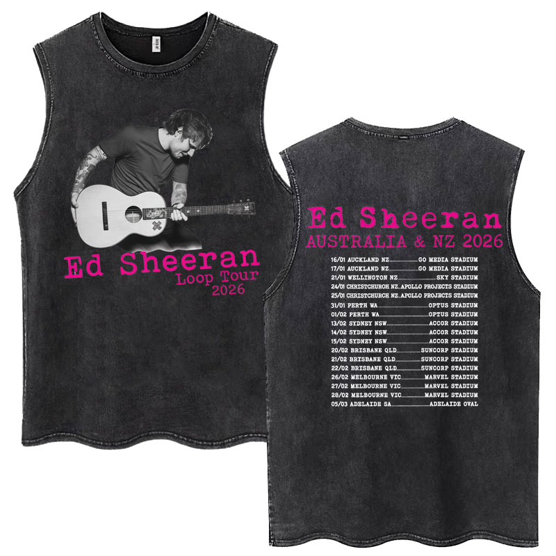 Vintage Fashion Australia - Vintage Gewassen Ed Sheeran Loop Tour