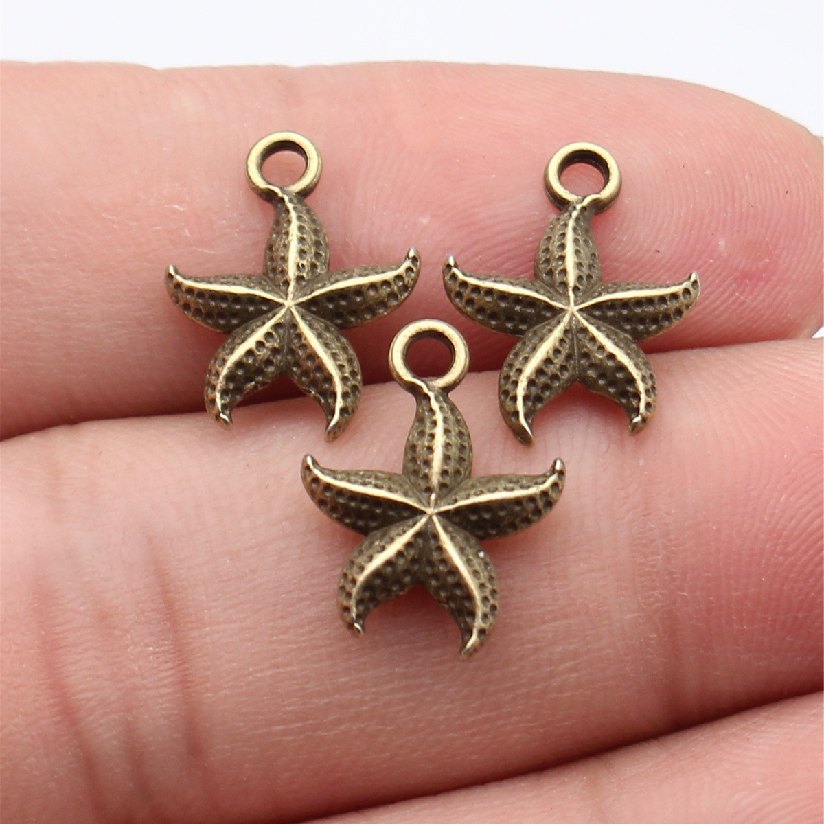 Vintage Fashion Jewelry - 20 stuks 17x12mm 3 kleuren antiek