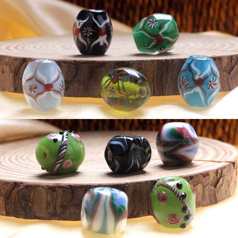 Vintage Fashion Jewelry - 1PC 20mm Hoge Niveau Handgemaakte Ovale