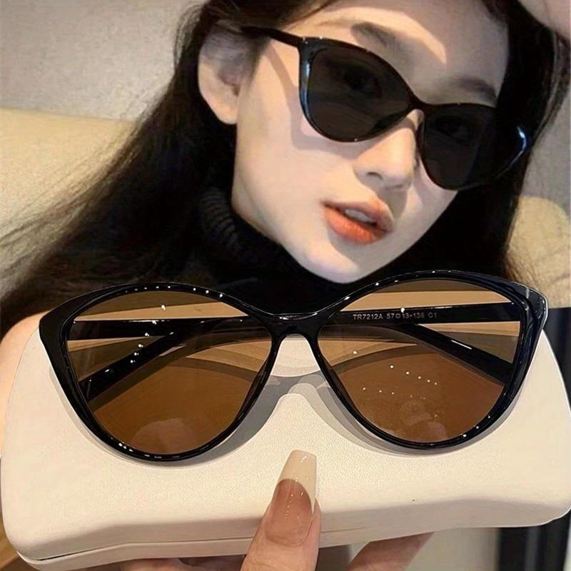 Vintage Fashion Pieces - 1Pc Retro Frame Cat Eye Zonnebril