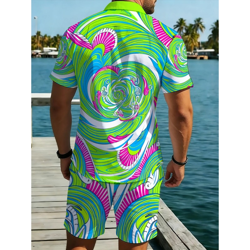 Geen textuur, swirl-print, zom - Printed Floral Shirt recensie en prijs