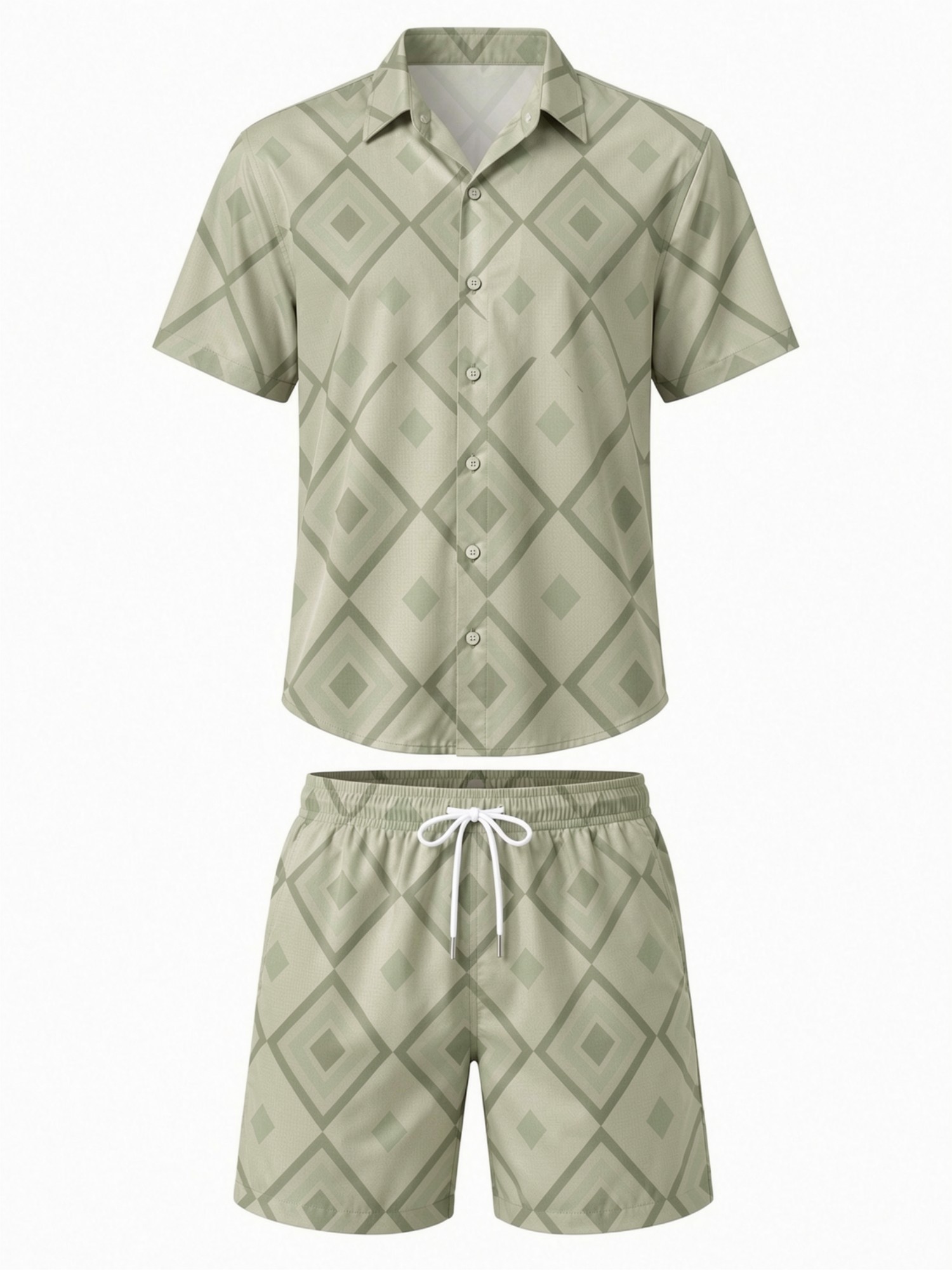 Heren bloemenhemd met korte mo - Printed Floral Shirt recensie en prijs