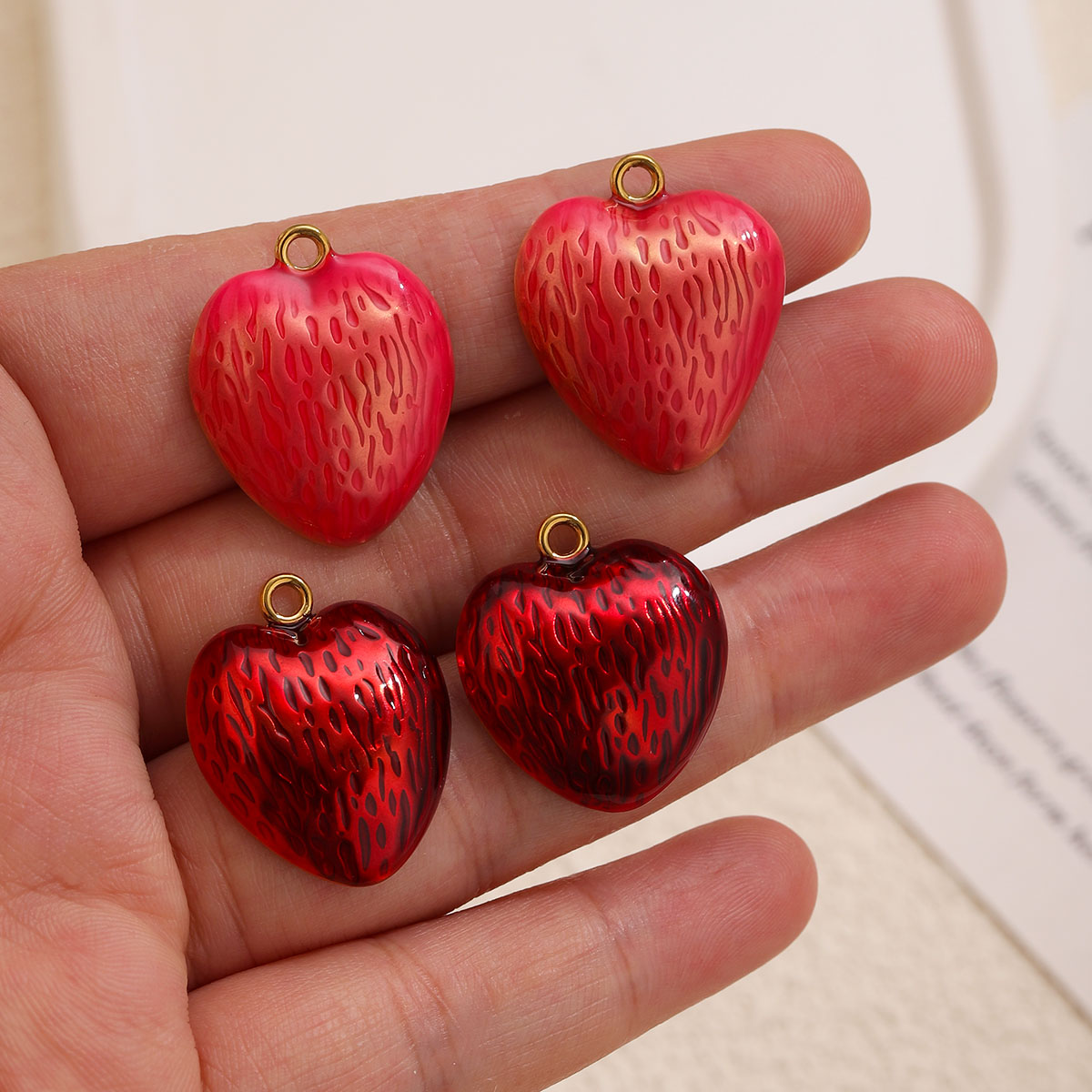 2 stuks emaille hanger van roe - Vintage Fashion Wholesale recensie en prijs