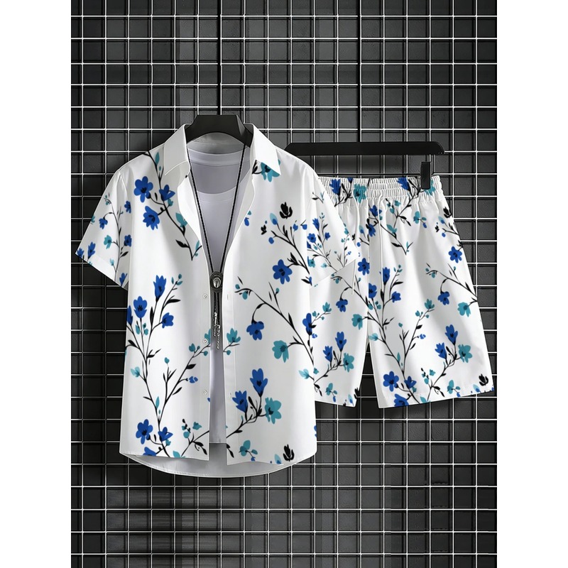 Herenset met bloemenprint, kor - Printed Floral Shirt recensie en prijs