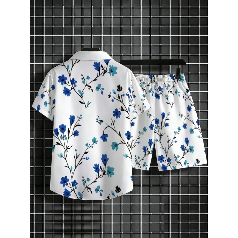 Herenset met bloemenprint, kor - Printed Floral Shirt recensie en prijs
