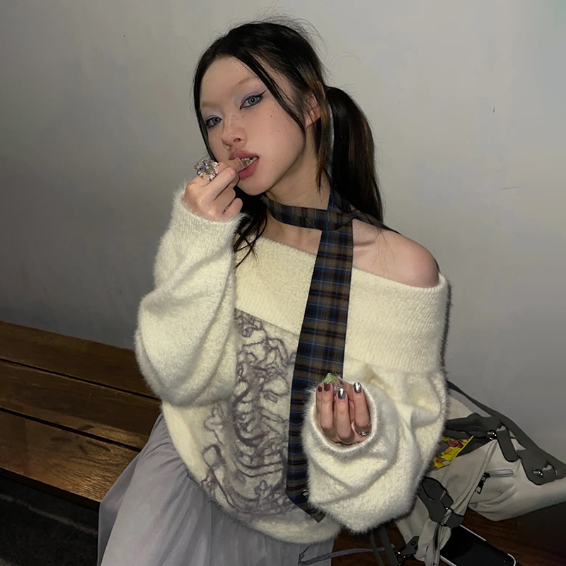 Karrram Japanse Y2k geborduurd - Turtleneck Knit 90S recensie en prijs