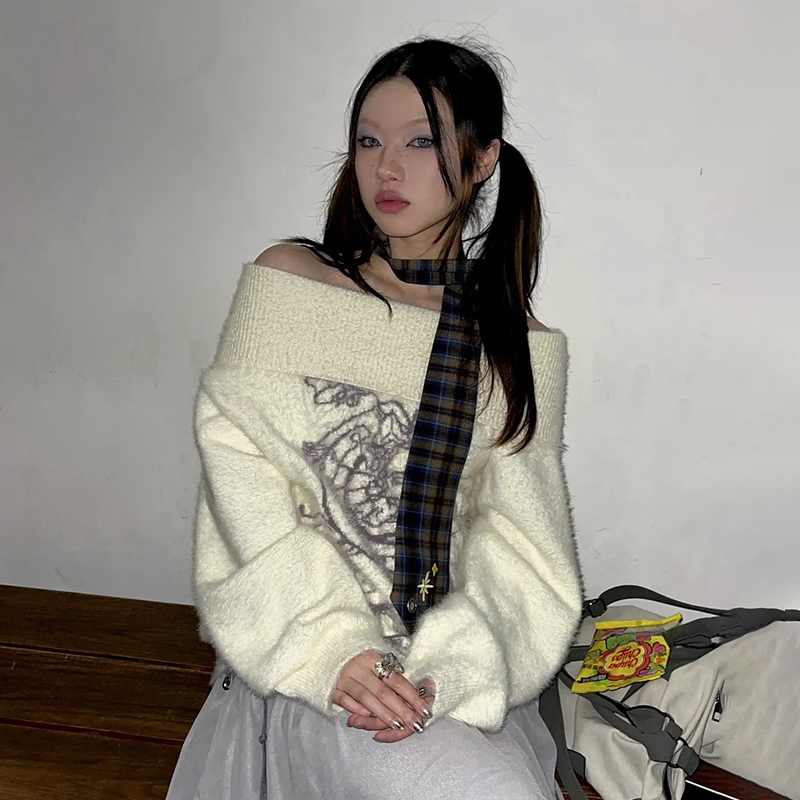 Karrram Japanse Y2k geborduurd - Turtleneck Knit 90S recensie en prijs