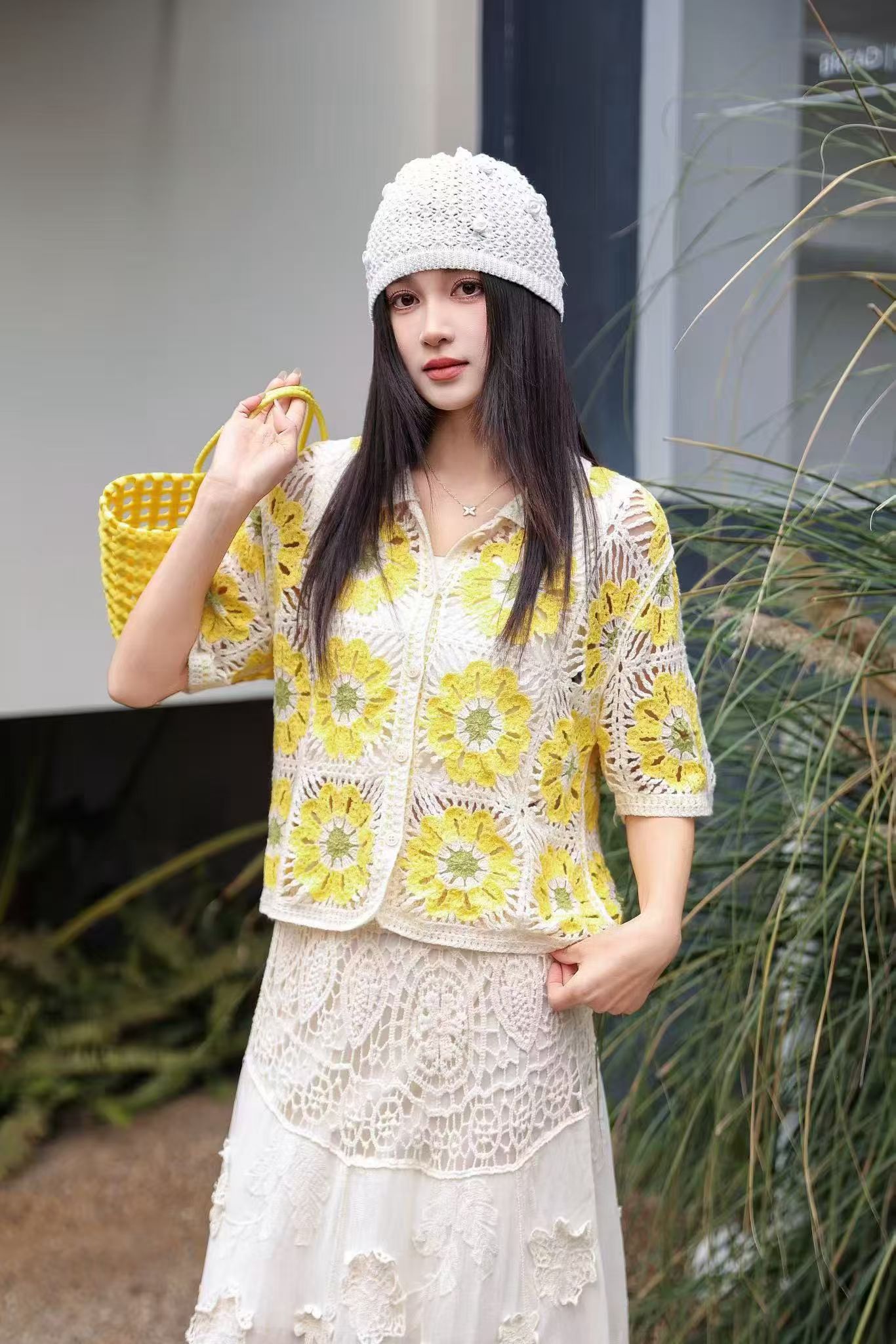 Granny Square gehaakt gebreid  - Crochet Top Boho recensie en prijs