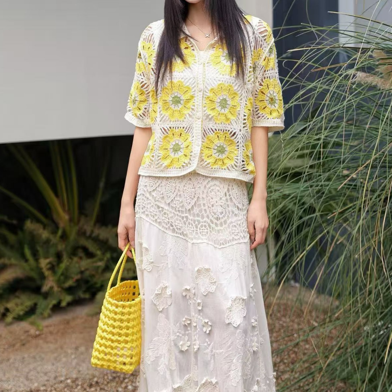 Granny Square gehaakt gebreid  - Crochet Top Boho recensie en prijs