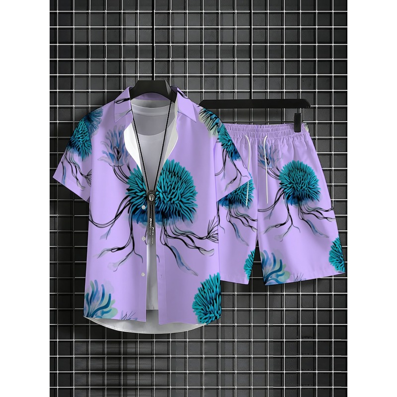 Heren Hawaiiaans overhemd en s - Printed Floral Shirt recensie en prijs