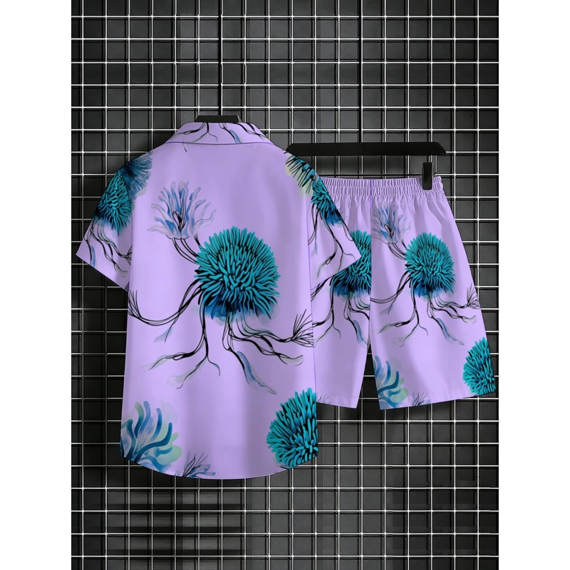 Heren Hawaiiaans overhemd en s - Printed Floral Shirt recensie en prijs
