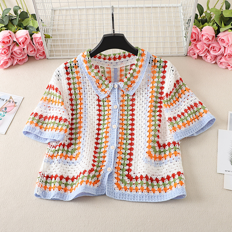Geknoopte gehaakte blouse voor - Crochet Top Boho recensie en prijs