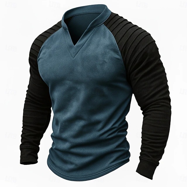 Vintage verweerd Henley Raglan - Vintage Fashion For Men recensie en prijs