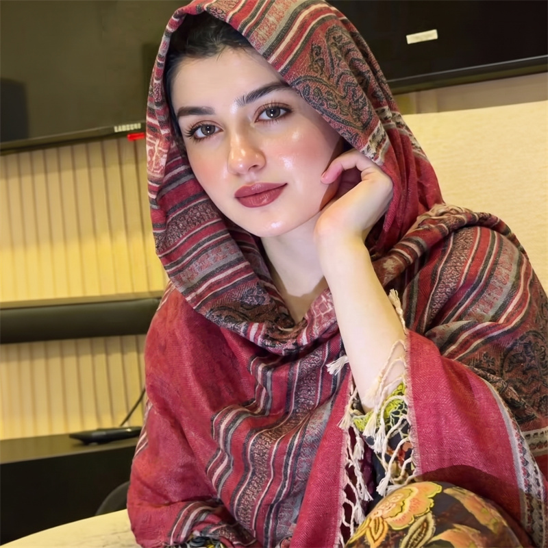 Vintage Paisley Print Hijab Mo - Vintage Outdoor Fashion recensie en prijs