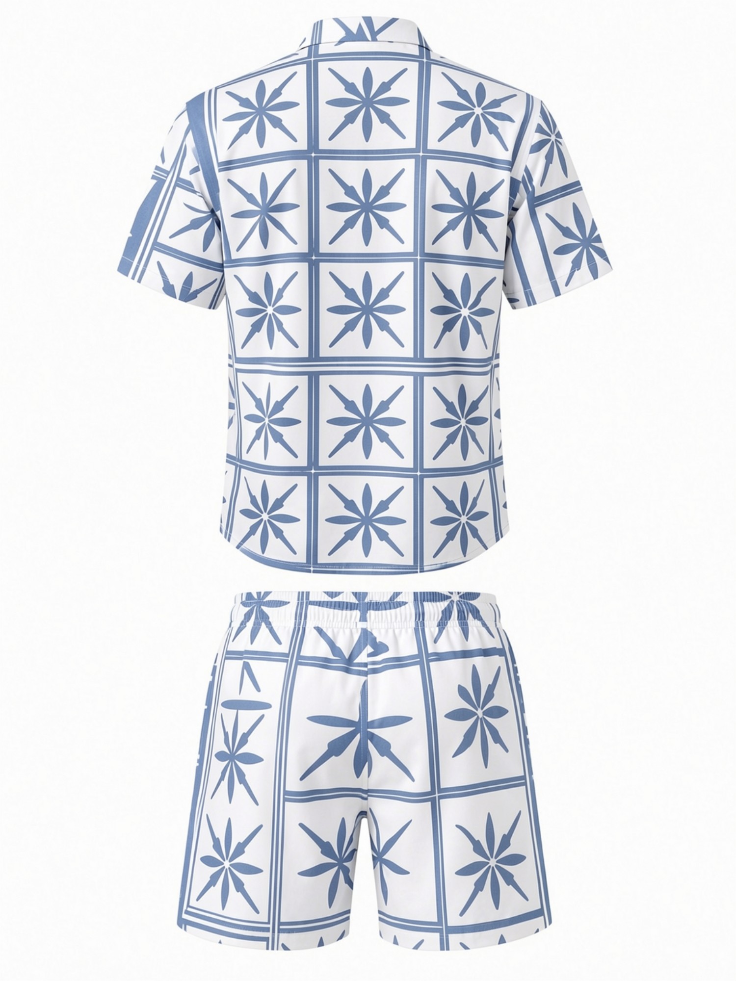Heren overhemd met korte mouwe - Printed Floral Shirt recensie en prijs