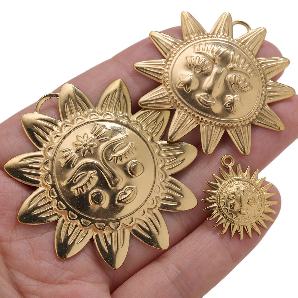 5 stuks PVD gouden bedels roes - Vintage Fashion Jewelry Necklaces recensie en prijs