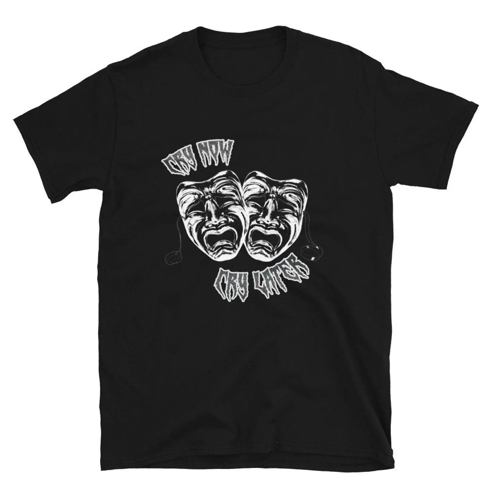 Cry Now Later Theater Masks T- - Vintage Fashion Now recensie en prijs