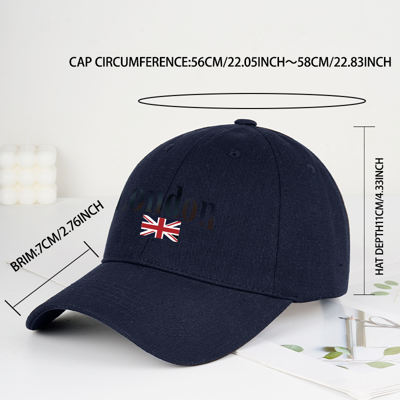 London Union Jack Print Baseba - Vintage Fashion London recensie en prijs