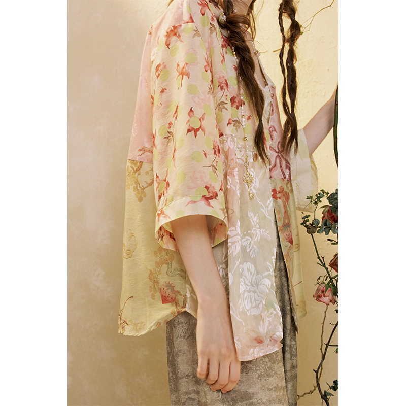 ELFSACK Patchwork kimono-blous - Crochet Top Boho recensie en prijs