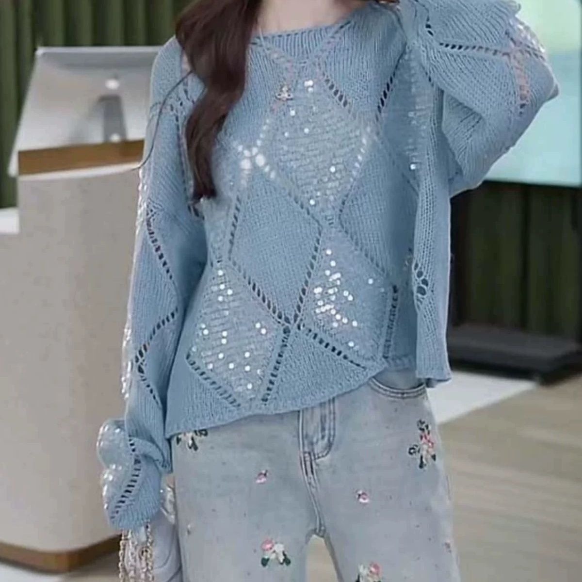 Dames Boho Chic O-hals trui me - Crochet Top Boho recensie en prijs