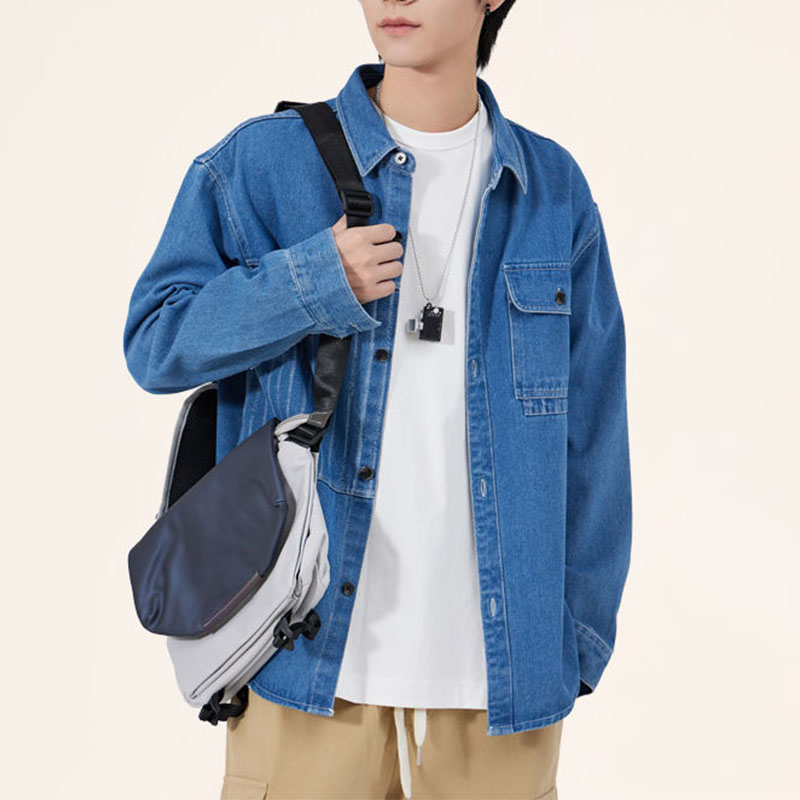 Mannen Koreaanse Chic Turn-dow - Vintage Fashion Now recensie en prijs