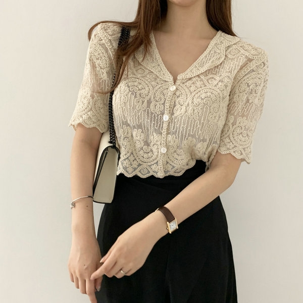 Pure Borduurwerk Kanten Blouse - Crochet Top Boho recensie en prijs