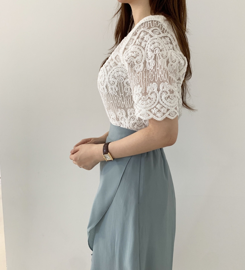 Pure Borduurwerk Kanten Blouse - Crochet Top Boho recensie en prijs