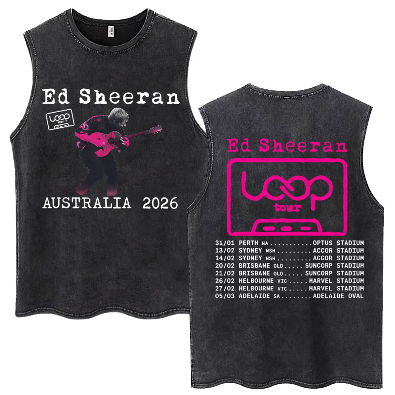 Vintage Gewassen Ed Sheeran Lo - Vintage Fashion Australia recensie en prijs