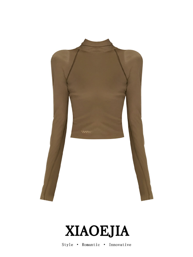 Vrouwen Groen GothicT-shirt Ha - Turtleneck Knit 90S recensie en prijs