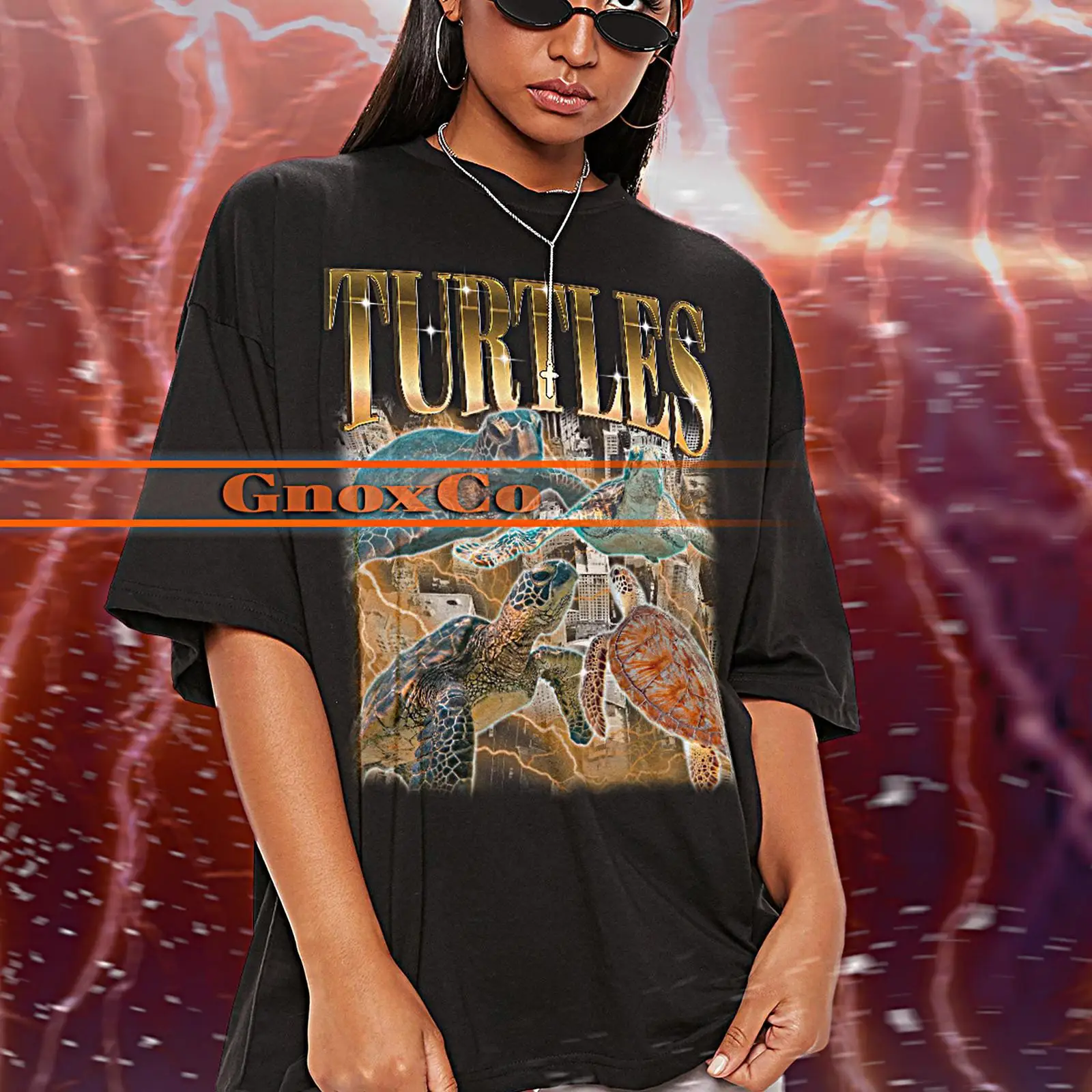 Vintage Turtles jaren 90 Retro - Turtleneck Knit 90S recensie en prijs