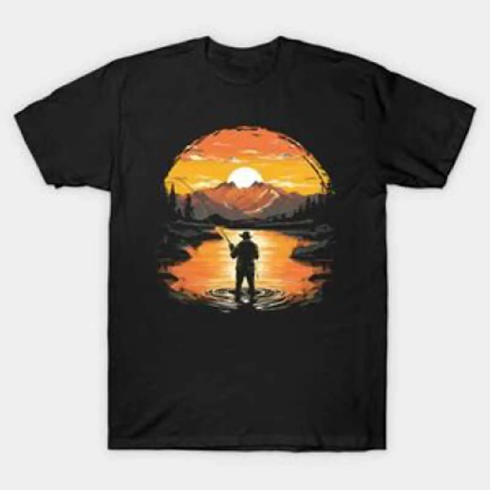 Vintage Sunset Fly Fishing Mad - Vintage Fashion Australia recensie en prijs