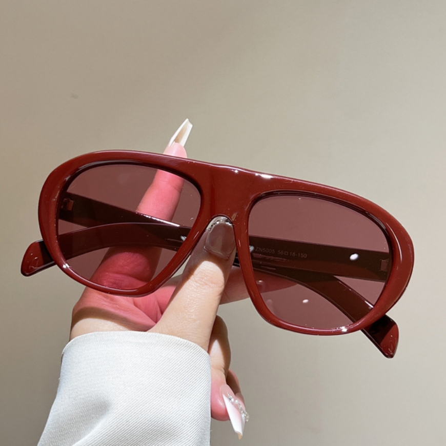 Nieuwe oversized pilot zonnebr - Vintage Outdoor Fashion recensie en prijs