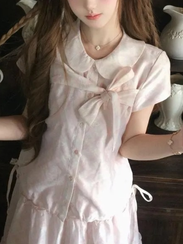 Japanse vintage zoete strik Pe - Vintage Fashion Pieces recensie en prijs